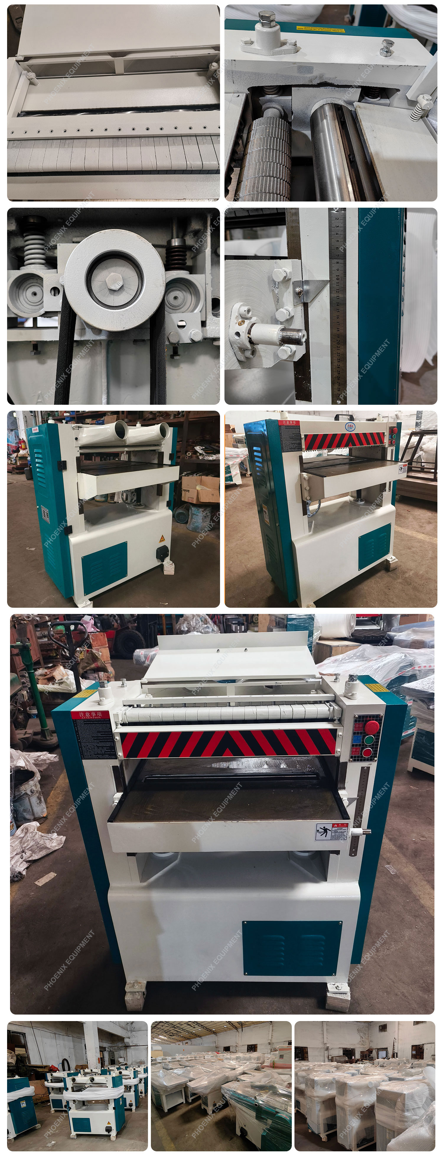 MB106 Automation Multipurpose Woodworking 630mm Wood Thickness Thicknesser Planer Machine