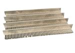 10micron 30inch Wedge Wire Screen , Dewatering Screen Panels Silver