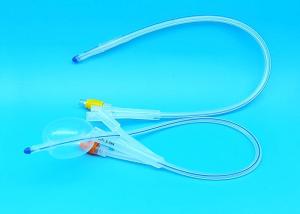 China Medical Supplies 3 Way Foley Catheter 8 Fr / 10 Fr / 12 Fr Size High Safety wholesale