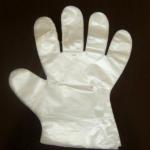 Hand Protection Transparent Plastic Gloves , Disposable PE Gloves For Dish