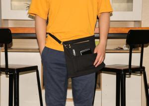 China Adjust Black Cotton Waiter Cooking Aprons For Men wholesale