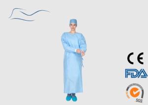 China Alcohol Resistance Disposable Surgical Gown SMS Material 120 * 140CM wholesale