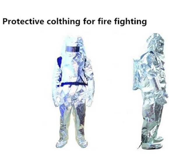 Personal Protective Equipment Fire Fighting Acid Resistant Protection Suit