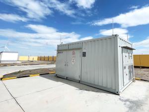 China Solar Battery Storage Container 20ft Side Opening Container White wholesale