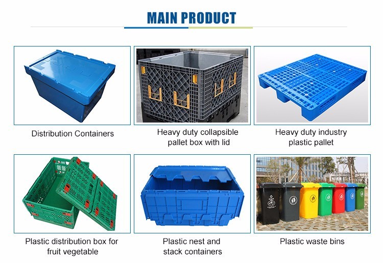 3 skids grid top racking plastic pallet for rent