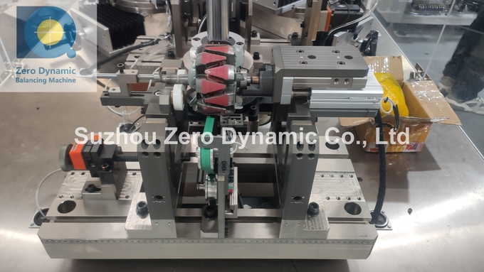 Two Station Automobile Generator Rotor Automatic Balancing Machine Vehicle Alternator Rotor Balancer