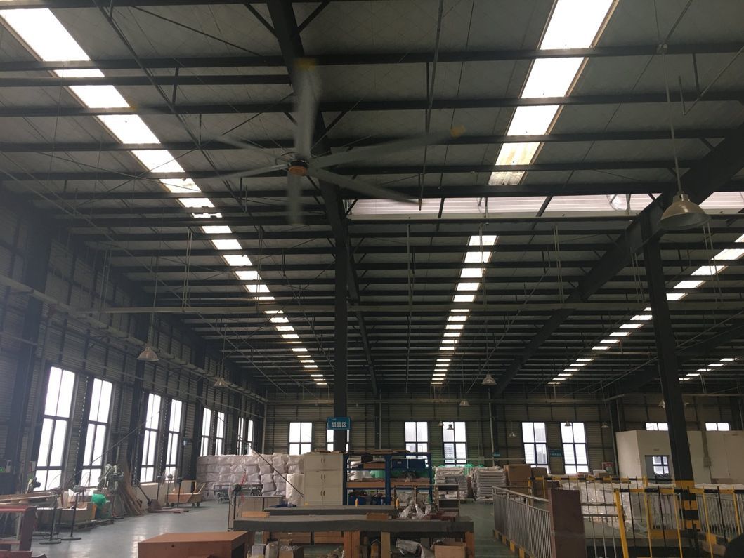 7.3 Meters Hvls Giant Industrial Ceiling Fan Ventilator for High and Large Space