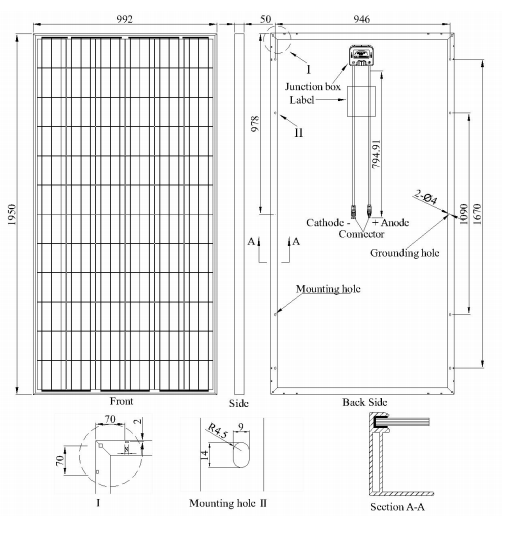 Solar Module 310W Poly