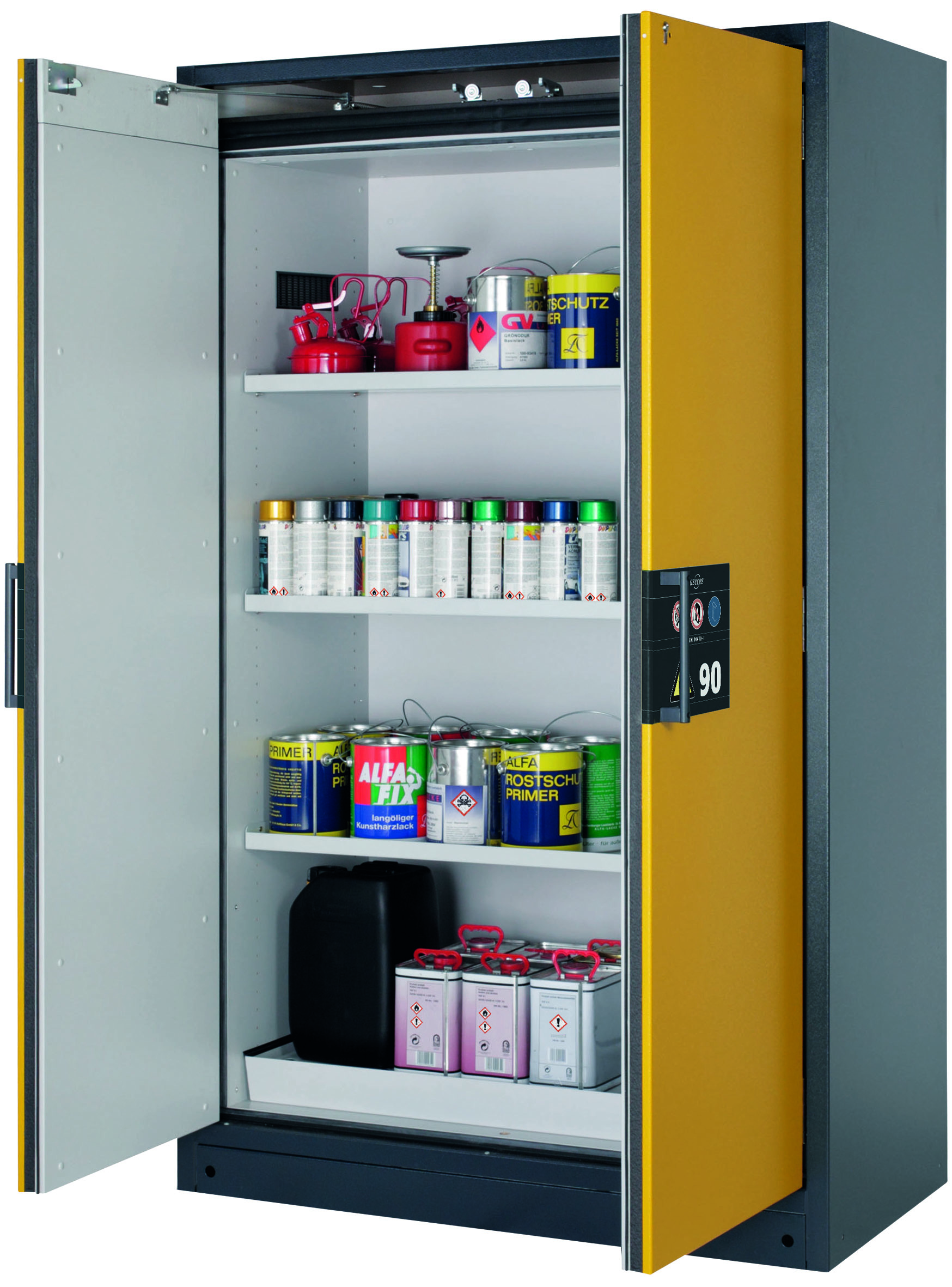 Flammable Liquid Safety Storage Cabinet Fireproof Flammable Safety Storage Cabinets