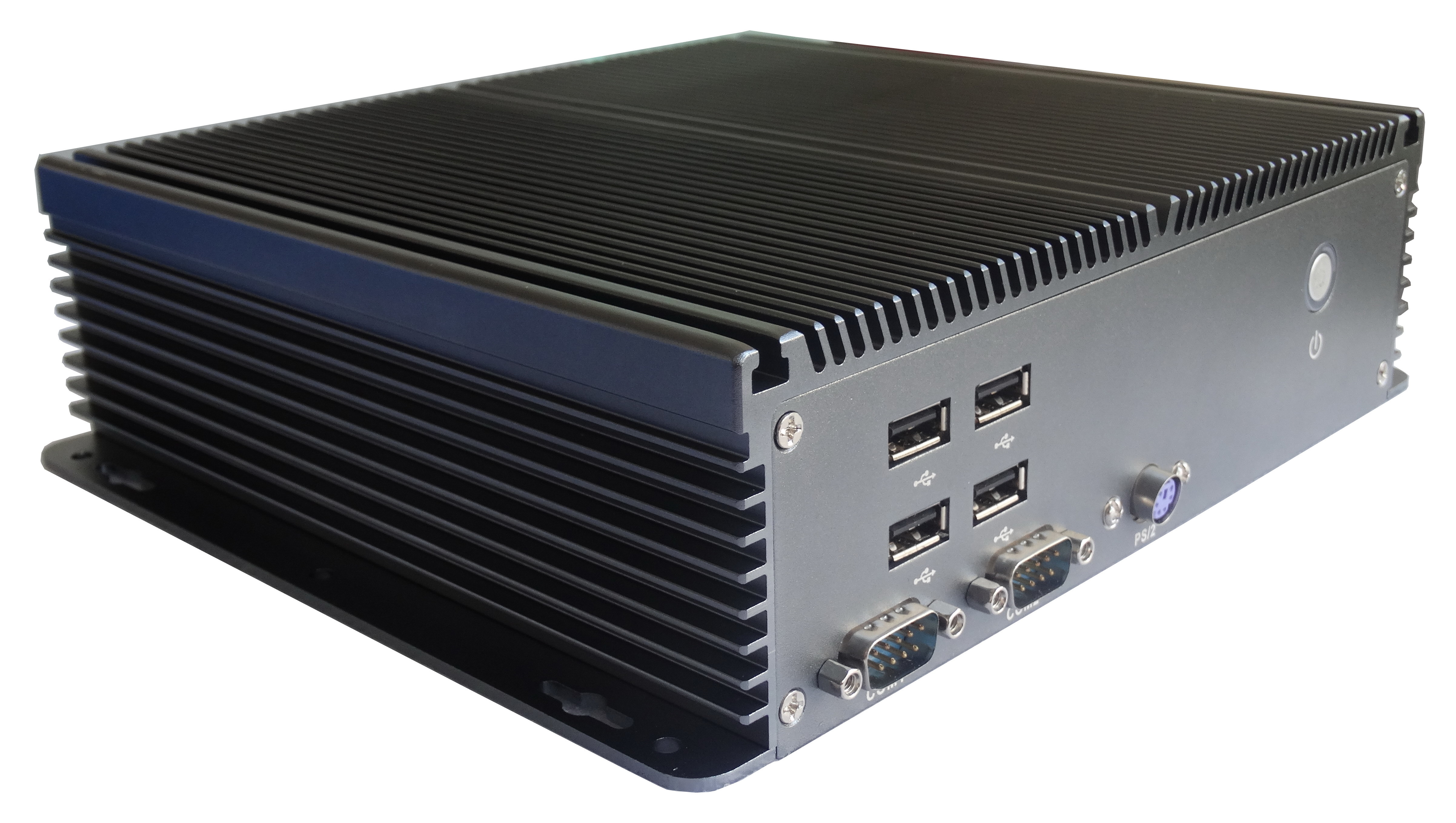 MIS-ITX06FL double LAN 6USB 6COM Intel I3 I5 128G MSATA Fanless Box PC