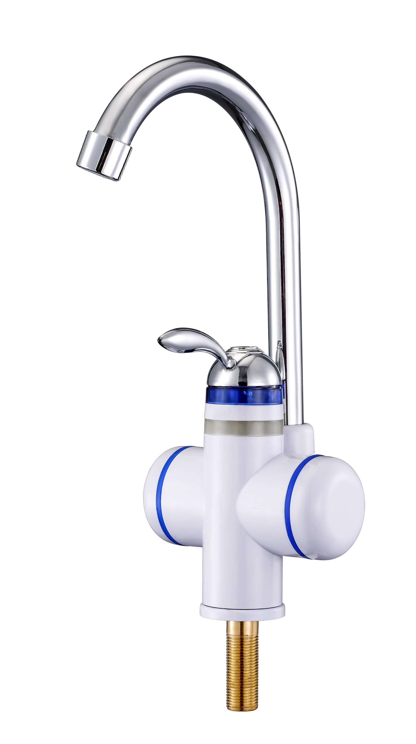 LVD Kitchen Hot Water Faucet Wall Mounted Water Tap 2-3L/Min 3000W