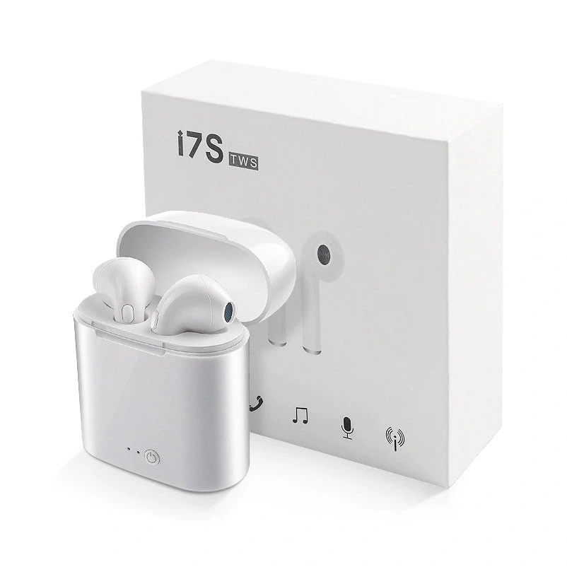 New Inventions Design Head Phone Headset I7s Ipods Tws Earbuds Bluetooth Headphones Wireless