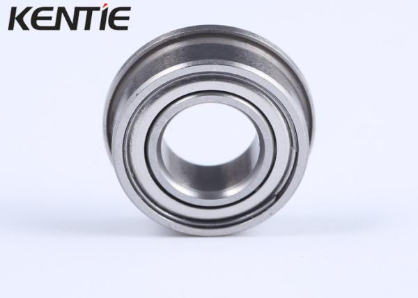 Chemical Resistance 3mm Stainless Steel Flange Bearings SMF63ZZ 3 * 6 / 7.2 * 2