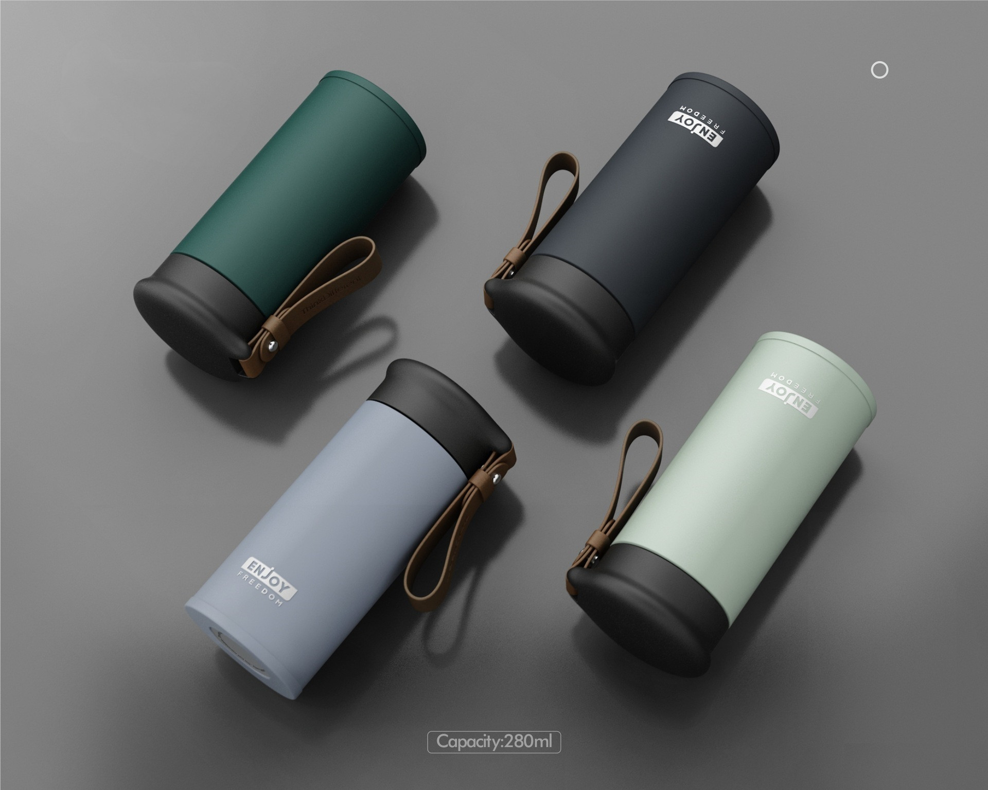 Insulated Thermo Metal Flask Water Bottle Water Canteen Stainless Steel For Hot Or Cold Drink