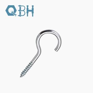 China Customized Stainless Steel Closed Eye Bolt / Eye Hook Bolt Zinc Plated Finish wholesale