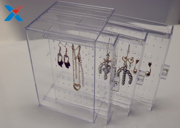 Home Acrylic Jewelry Organizer Clear Acrylic Jewelry Box Organizer For Watches / Bracelets