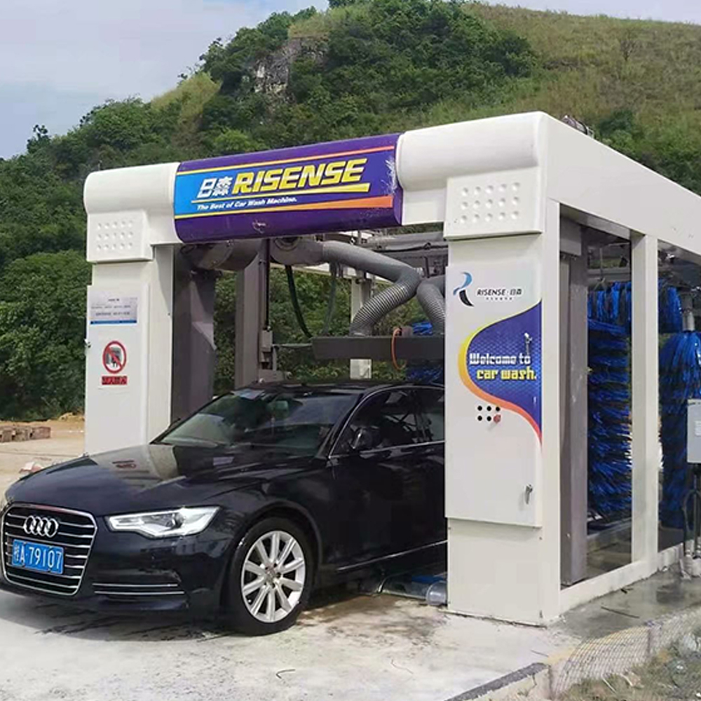 Customizable Painting Logo Design Automatic Car Wash Machine For Commercial