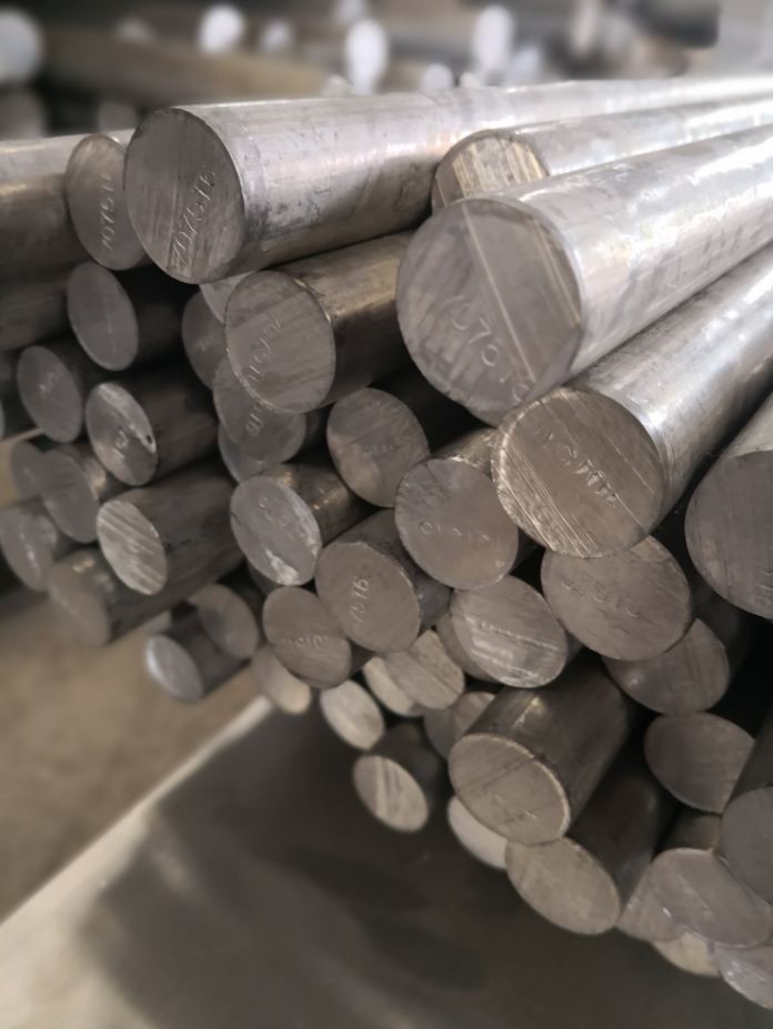 T6 7075 Aluminum Round Bar / Aluminium Round Rod For Ordnance Industries