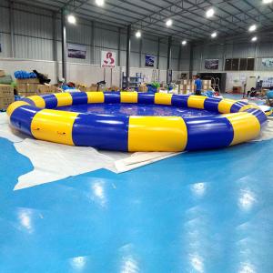 China Round Large Inflatable Water Pool For Water Walking Ball wholesale