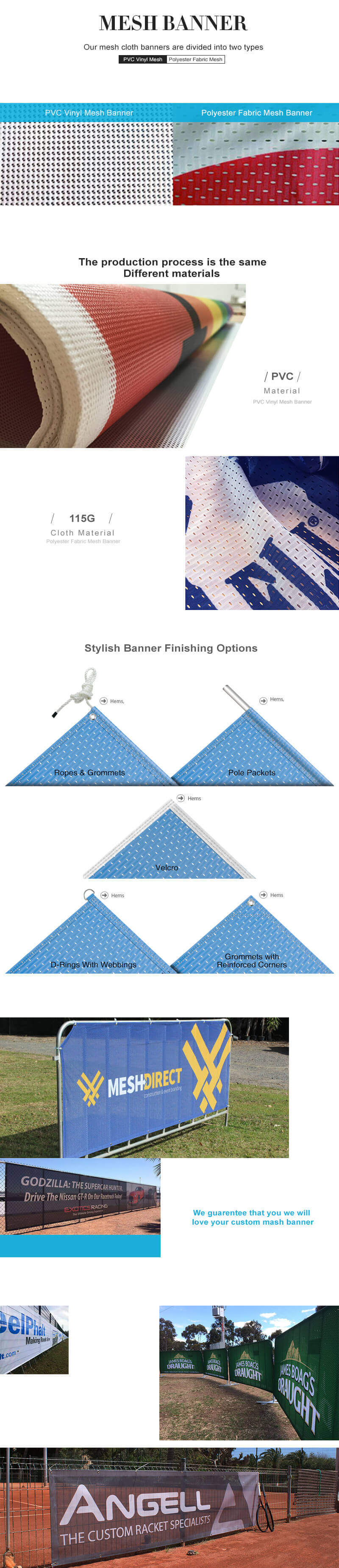 fence mesh banner