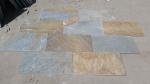 Oyster Split Face Slate Pavers,Natural Paving Stone,Wall Tiles/Walkway/Desert