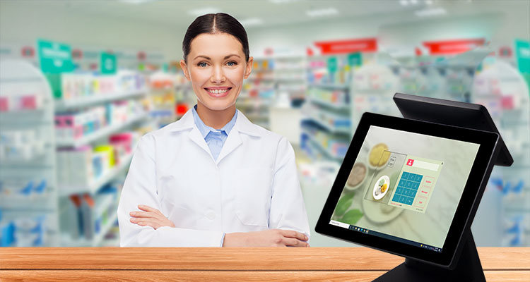 15/15.6 inch Win POS with Capacitive Touch Screen and Optional Cash Drawer SDK Function