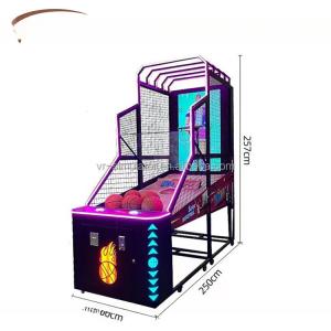 China Coin Op 55Inch Screen Arcade Hoops Basketball Cabinet Two Modes wholesale