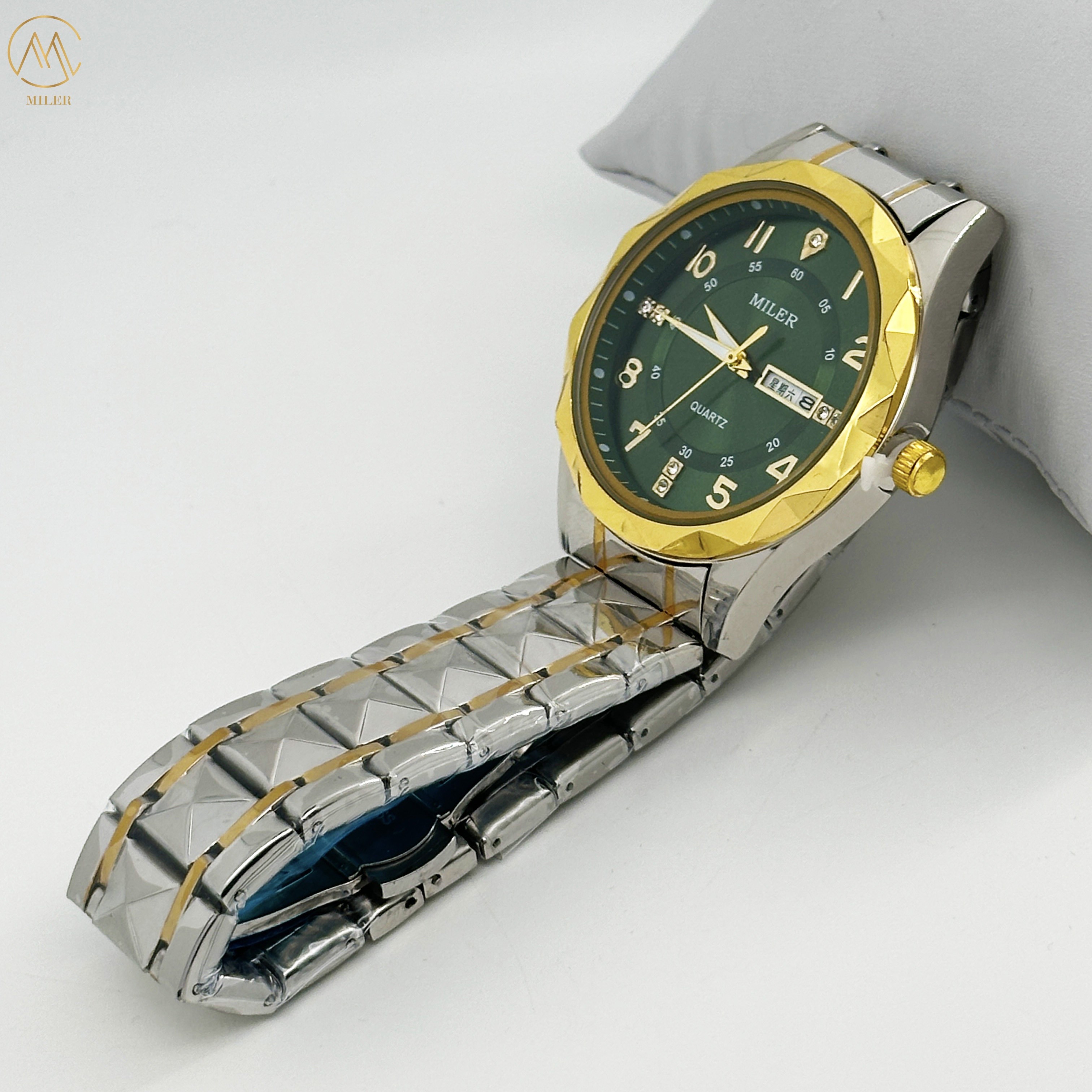 Luxury Stainless Steel Strap Band Wrist Watches Business Watch Quartz Waterproof Fashion Watch