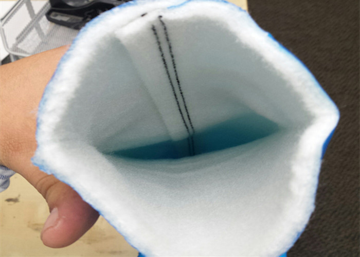 Needle Punched Felt Filter Coated With Blue Color TPU Membrane CIPP System