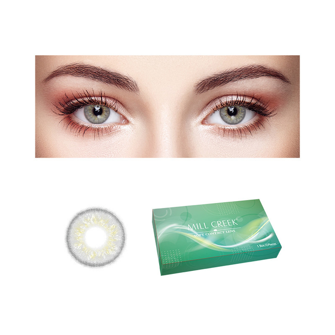 Color Enhancing Prescribed Doll Eyes Gray Contact Lens 14.2