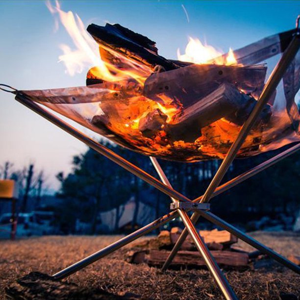 201 STAINLESS STEEL PORTABLE FIRE PIT