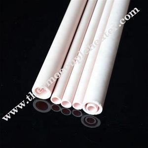 China High-Purity Wearable isostatic Alumina Ceramic Tube Insulator For Thermocouple wholesale