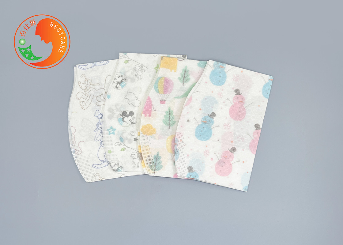Eco Friendly Customized Disposable Baby Bibs Boy Girl Private LOGO Colorful