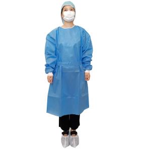 China ISO9001 Water Resistant PP Disposable Isolation Gowns Non Woven wholesale