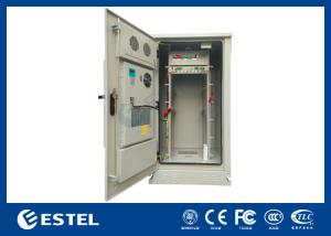 China Integrated Outdoor Battery Cabinets 19 Inch Rack Telecom Cabinet With Power Distribution wholesale