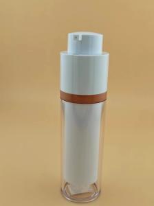 China Wholesale Rotary Cosmetic Packaging Round Twist Up Skin Care Airless Bottle wholesale