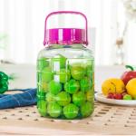 Drinking Beverage Dispenser 1 Gallon Airtight Glass Jar