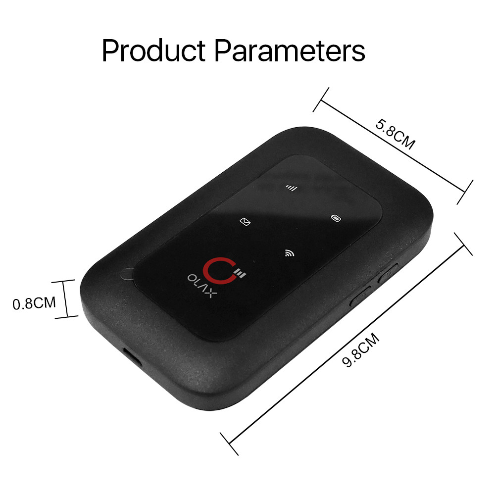 OLAX MF950U Mobile Portable Wifi Routers 4g With Sim Slot Modem B2/4/7/12/13/B28