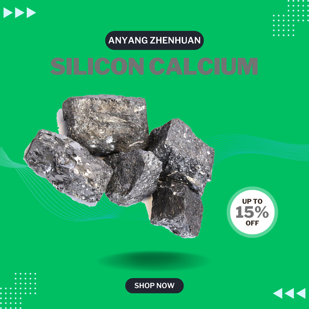Silicon Calcium 5528 Deoxidizer 10-100 Mm For Casting
