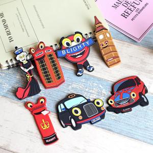 China Cartoon Animal Color Fridge Magnets Rubber Fridge Magnet 3D Magnet Fridge for Decoration wholesale