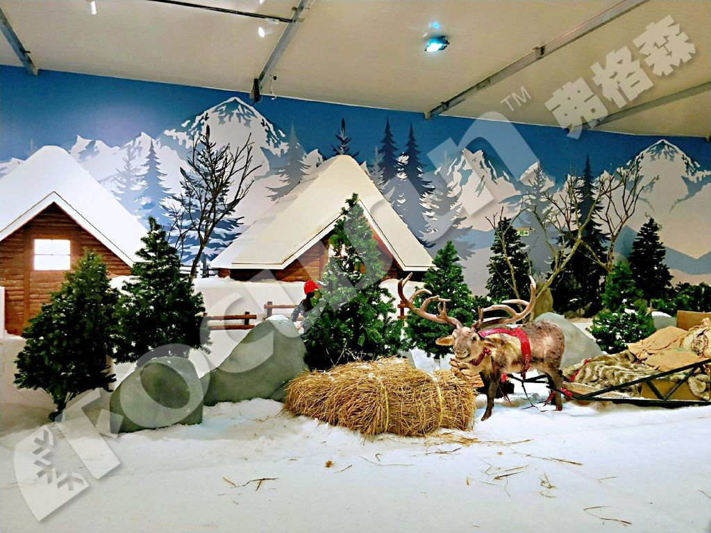 Industrial Snow Machine Maker for Scenery Park Indoor and Outdoor Cooling Technology