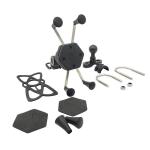 OEM 6 Sides Long Leg X Claw Motorcycle Phone Mount For Iphone 0.45kg