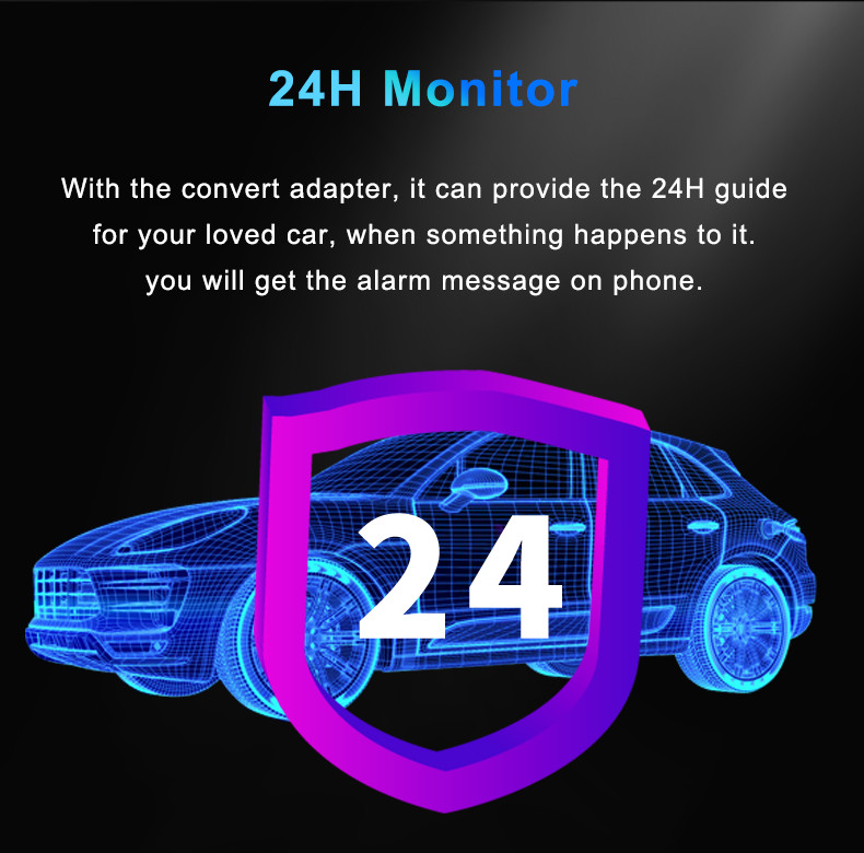 4G WiFi Car DVR Smart Android Dash Cam GPS With Rearview Support APP Control