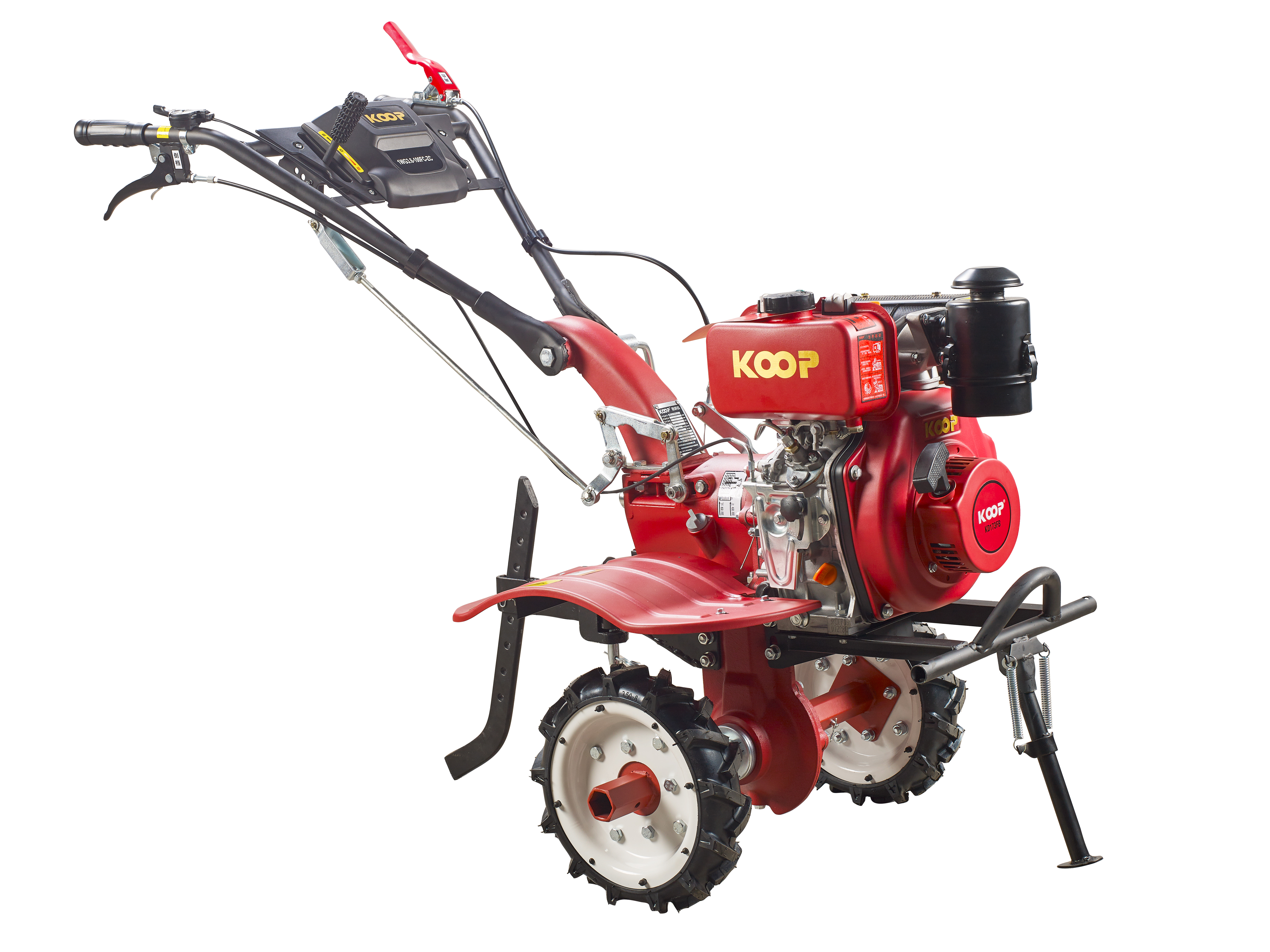 Multi Functional Power Tiller with 6HP Diesel Engine and Tilling Width of 1050mm