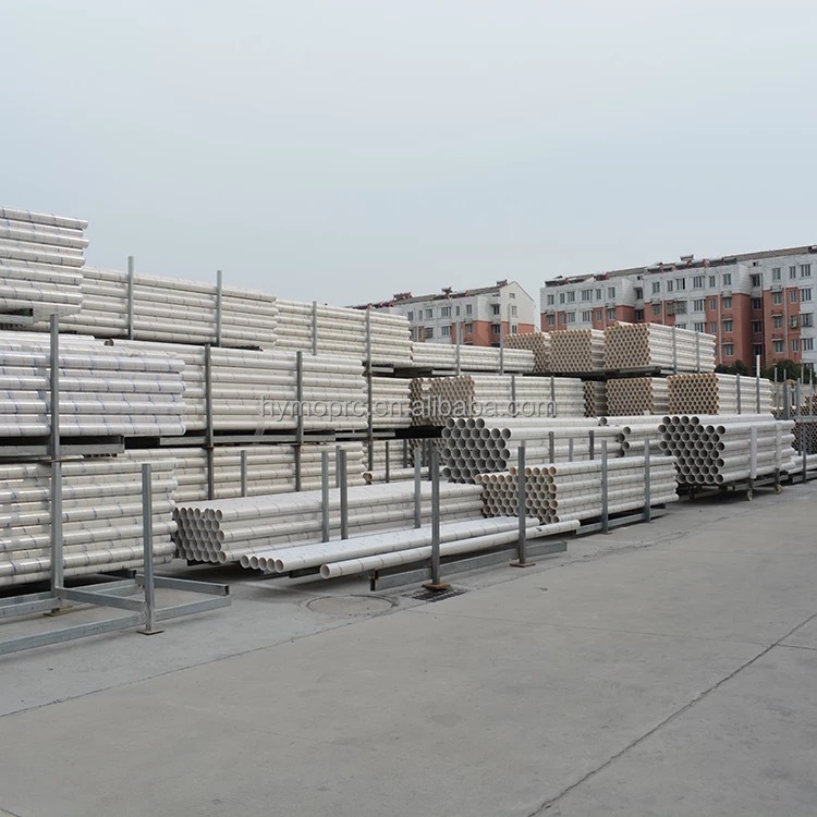 White Color 8 Inch PVC Pipe for Drainage Professional Directly Sell