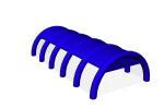 30mL Constant Air Inflatable paintball arena