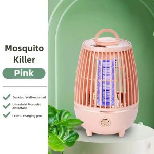 USB Rechargeable Bug Zapper Lamp With High Voltage 2700V Newest Design Cleaning