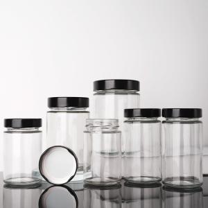 China Glass Sealed Storage Jar Transparent Kitchen Suitable Glass Jar For Food Pickling wholesale