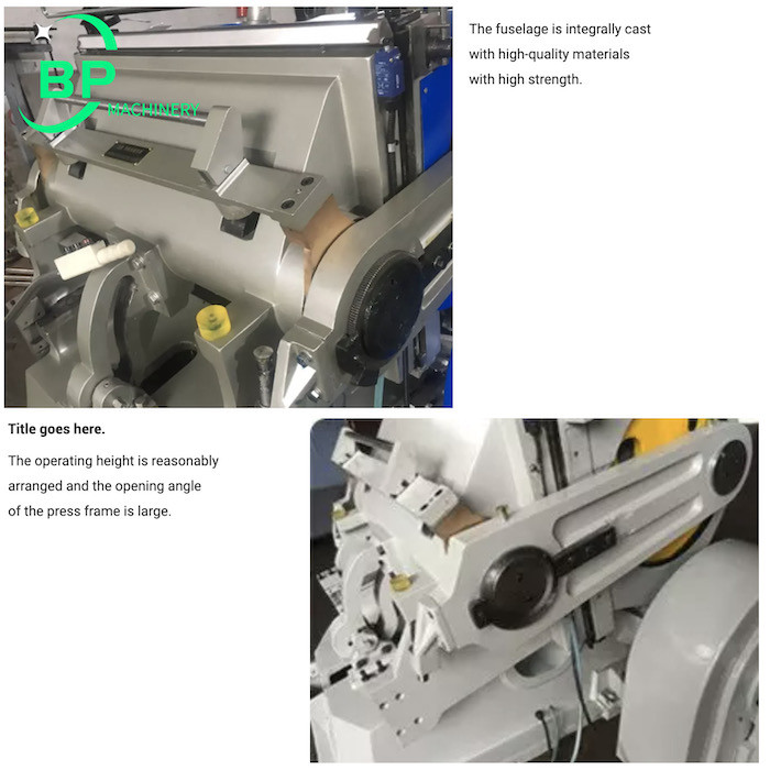 Semi Auto Die Cutting And Hot Foil Stamping Machine TYMP750 For printing and packing area