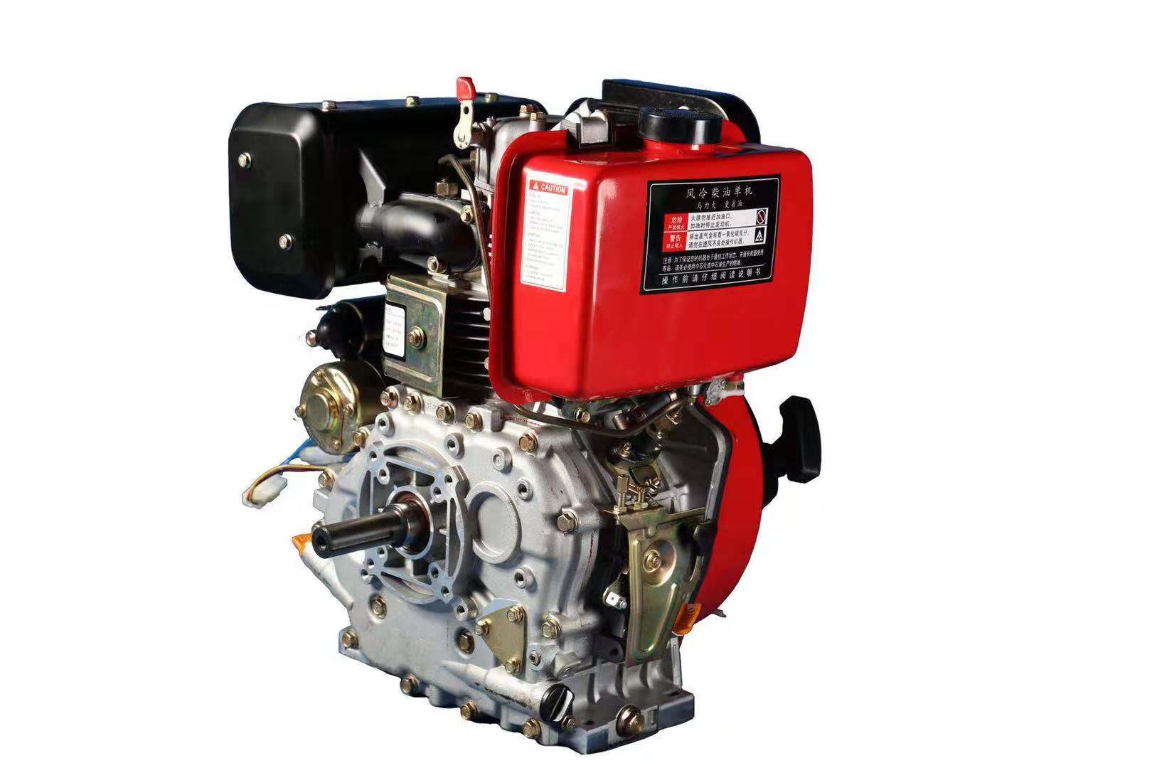 Diesel Vertical Air Cooled Engines 4 Stroke Direct Injection 12HP